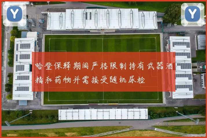 哈登保释期间严格限制持有武器酒精和药物并需接受随机尿检